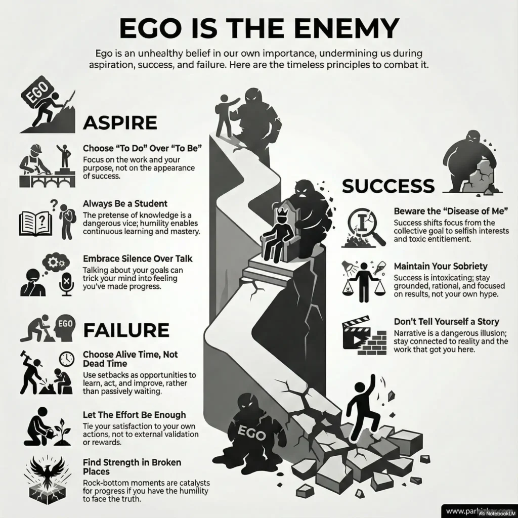 Ego Is the Enemy